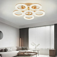 LED осветително тяло Golden CIRCLE 5+1 Еквивалент 800W Дистанционно