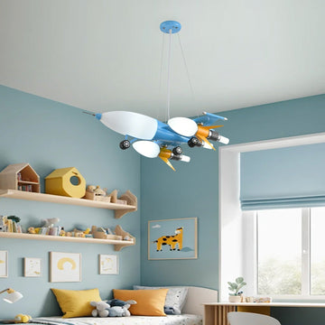 LED осветително тяло пендел Kids Plane еквивалент 200W