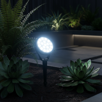 LED градински спот Lollipop 9W студена светлина черен