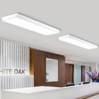 LED панел 72W 117.5 x 28cm Бял За повърхностен монтаж/Окачен Еквивалент 400W