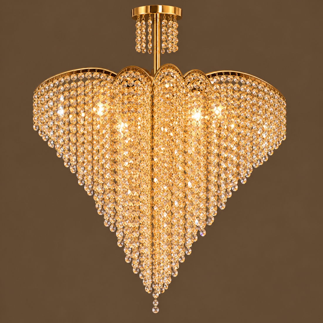 Осветително тяло FREDA Gold Cristal