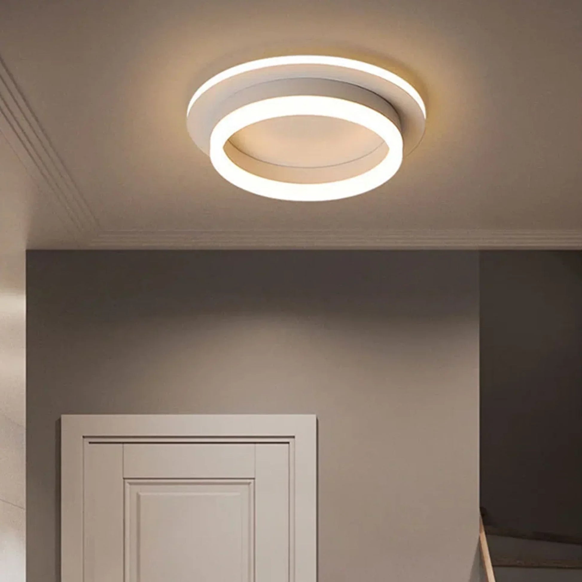 LED осветително тяло 50W RING Бял Еквивалент 200W