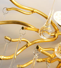 Аплик за стена Cristal Luxury Golden Tears