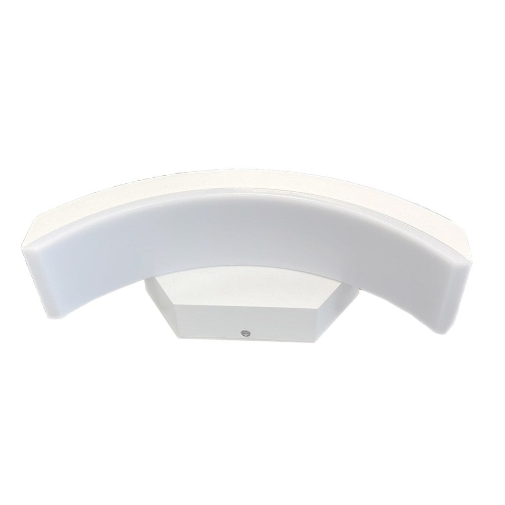 Aplica LED Exterior Luff 24W White Wall Light Fixtures