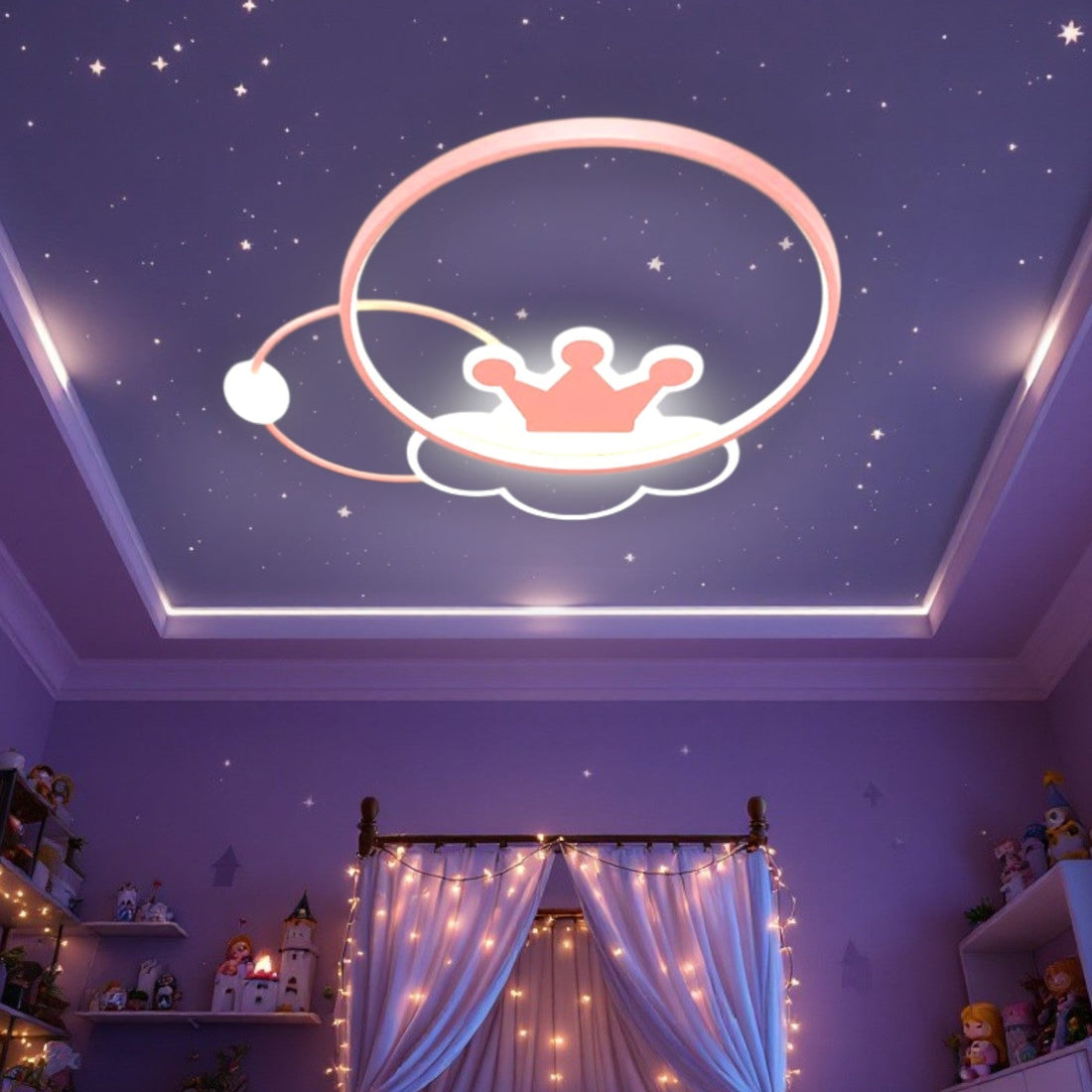 Осветително тяло LED 110W Pink Majesty с дистанционно, еквивалент 300W
