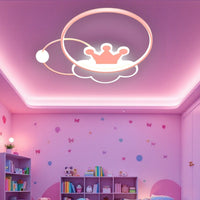 Lustra LED 110W Pink Majesty Telecomanda Echivalent 300W KIDS Lighting Fixtures