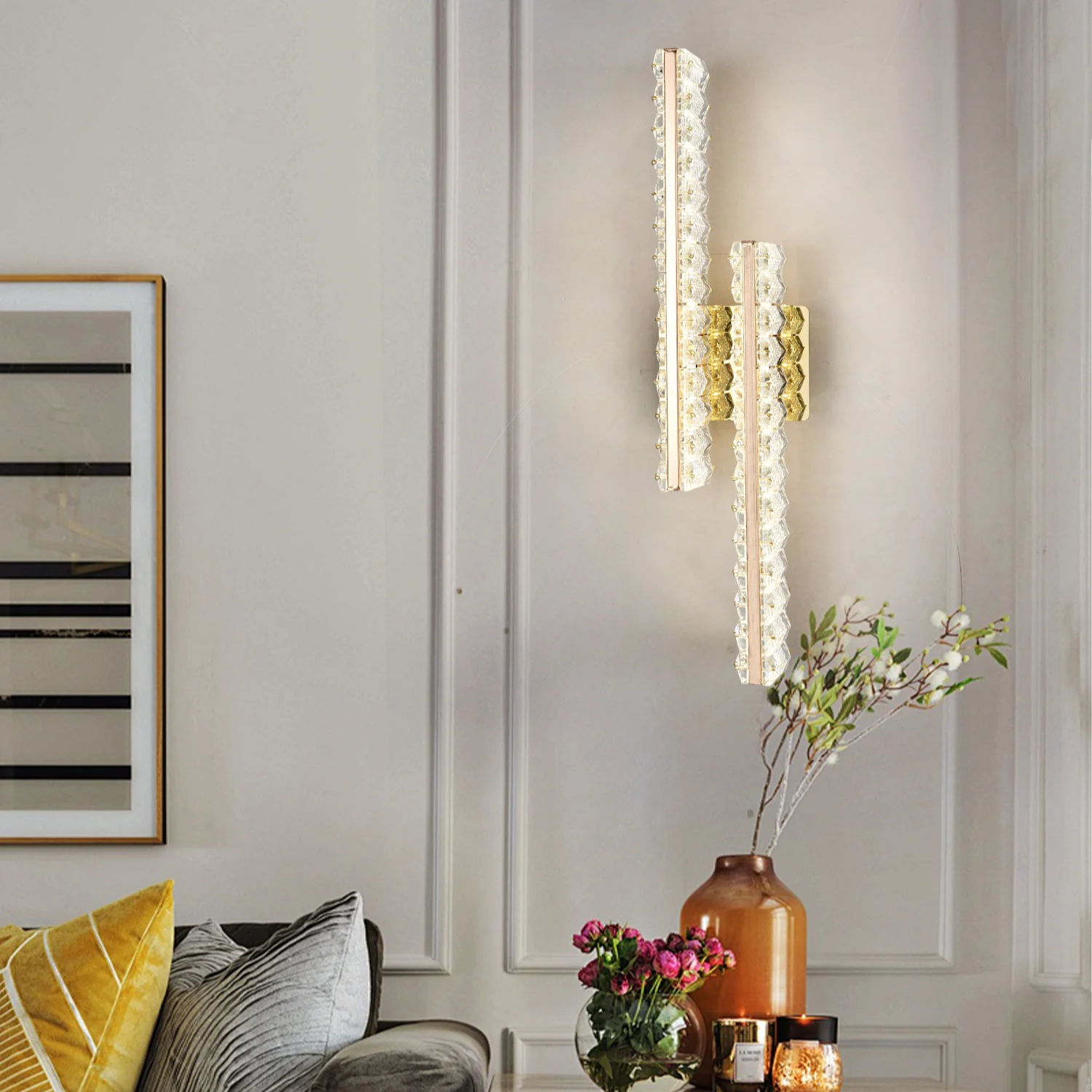 LED аплик MELIS Cristal Lines