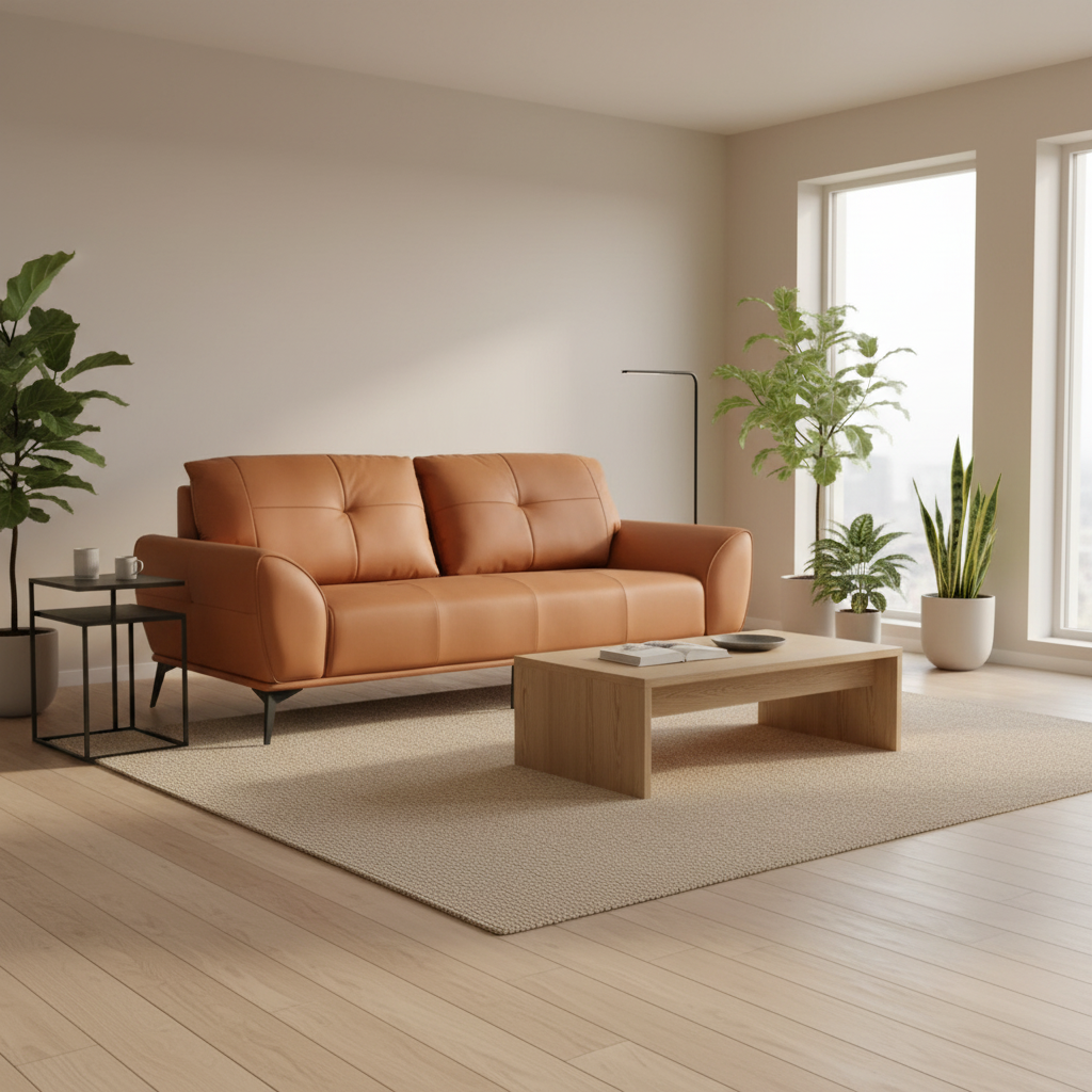 Модерен диван Levanto Prime 220x92CM КАФЯВ