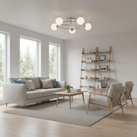 Осветително тяло Абажур 5xE27 Chrome Elegance