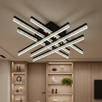 LED осветително тяло за таван Mira 6 линии, еквивалент 600W, с дистанционно