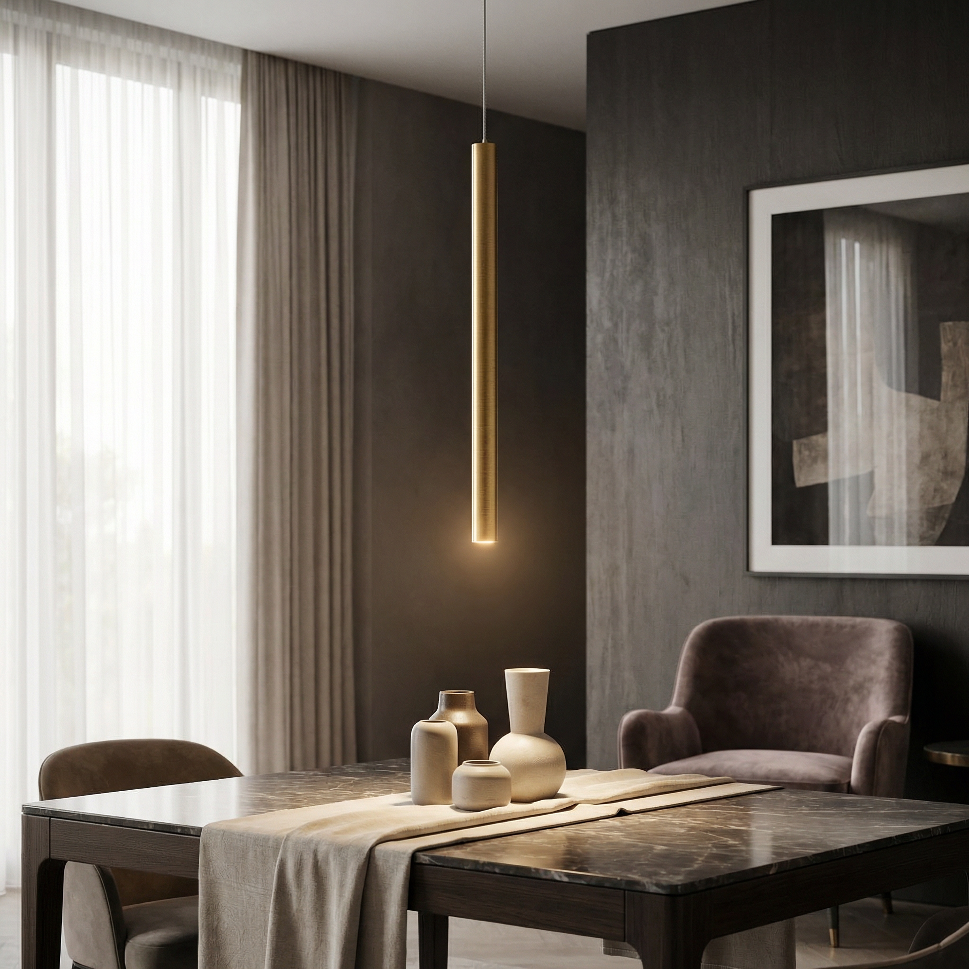Пендел LED LOYA Gold UltraSlim Premium