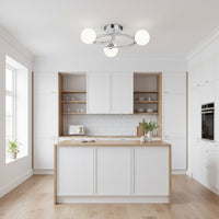 Осветително тяло Абажур 3xE27 Chrome Elegance
