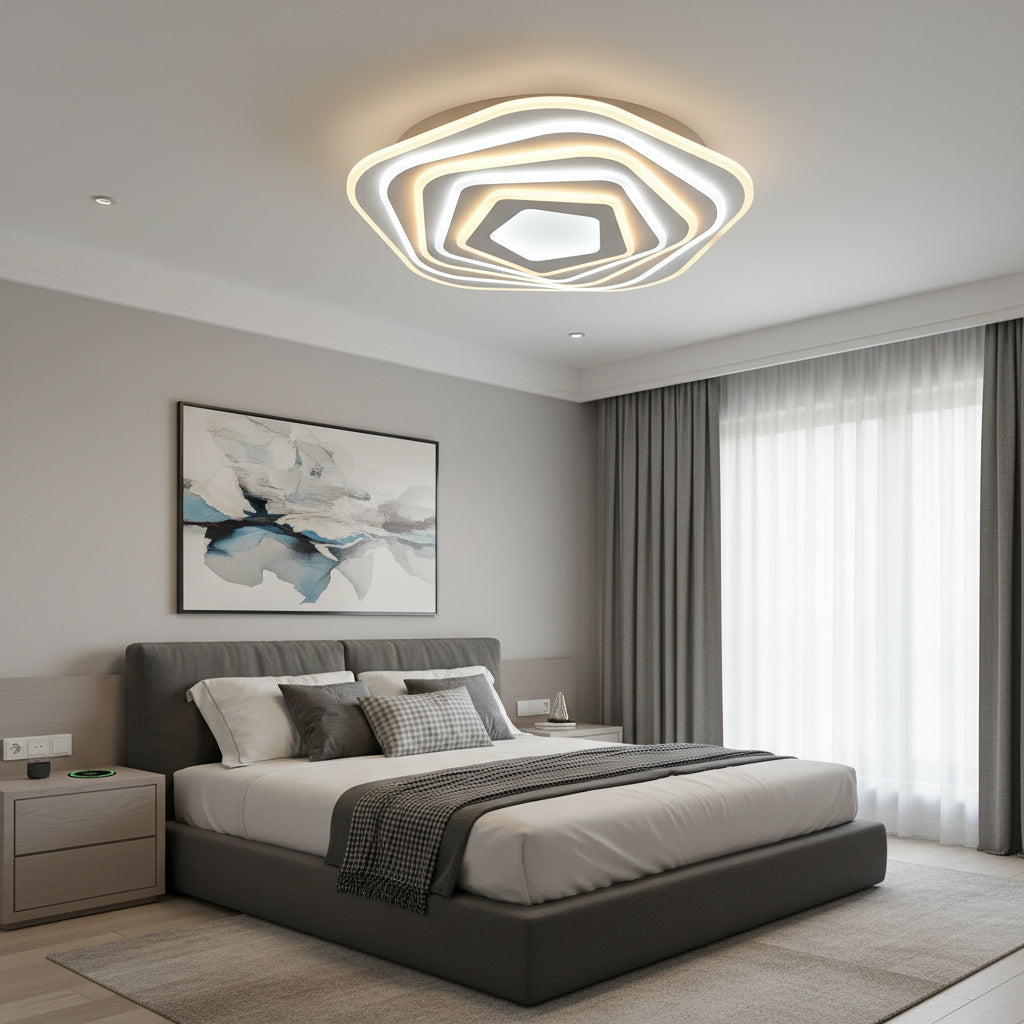 LED осветително тяло ALESTO Еквивалент 800W Дистанционно управление