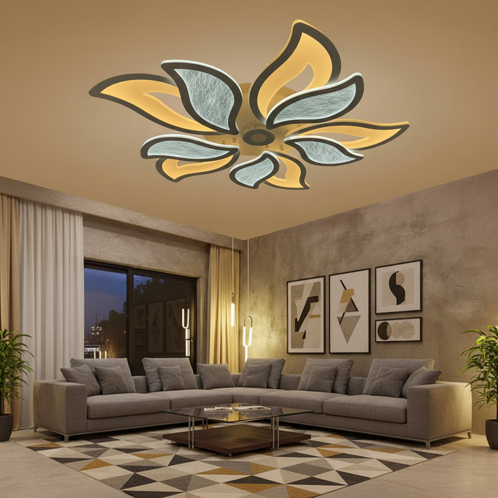LED осветително тяло 240W Flower еквивалент 1000W с дистанционно