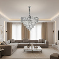Полилей от кристал Malli Silver 60cm