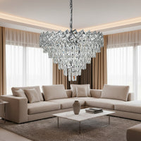 Полилей от кристал Malli Silver 60cm