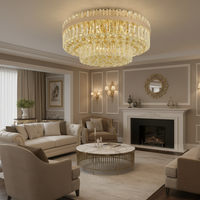 Полилей от кристал за таван Luminaris Regal 80CM