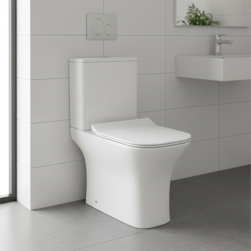 Класическа тоалетна Nova White 65 x 35 x 79 CM
