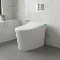 Смарт WC чиния | Bluetooth | UV стерилизация | Амбиентно осветление | Автоматично измиване със сензор