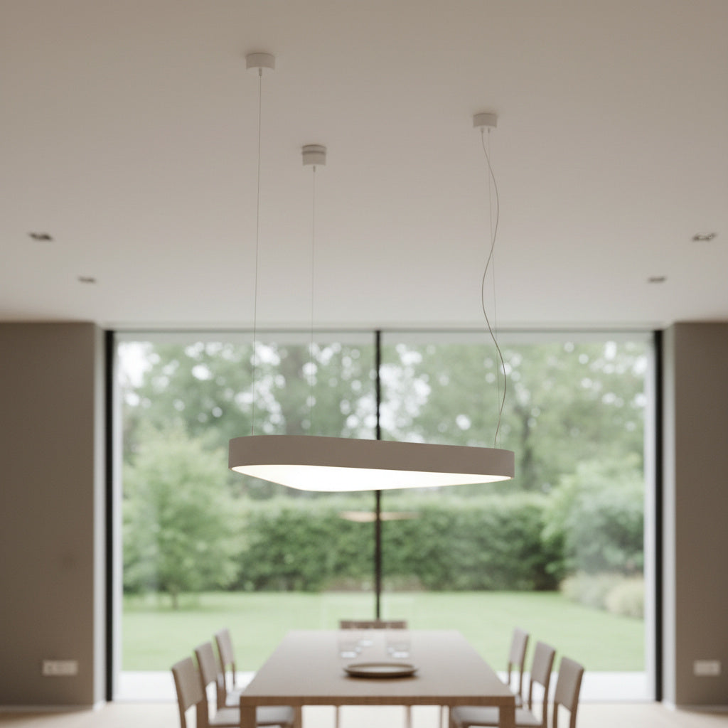 Осветително тяло LED Solid TriLine бял мат 115W CCT