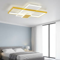 LED осветително тяло ELIA White & Gold – еквивалент 300W