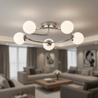 Осветително тяло Абажур 5xE27 Chrome Elegance