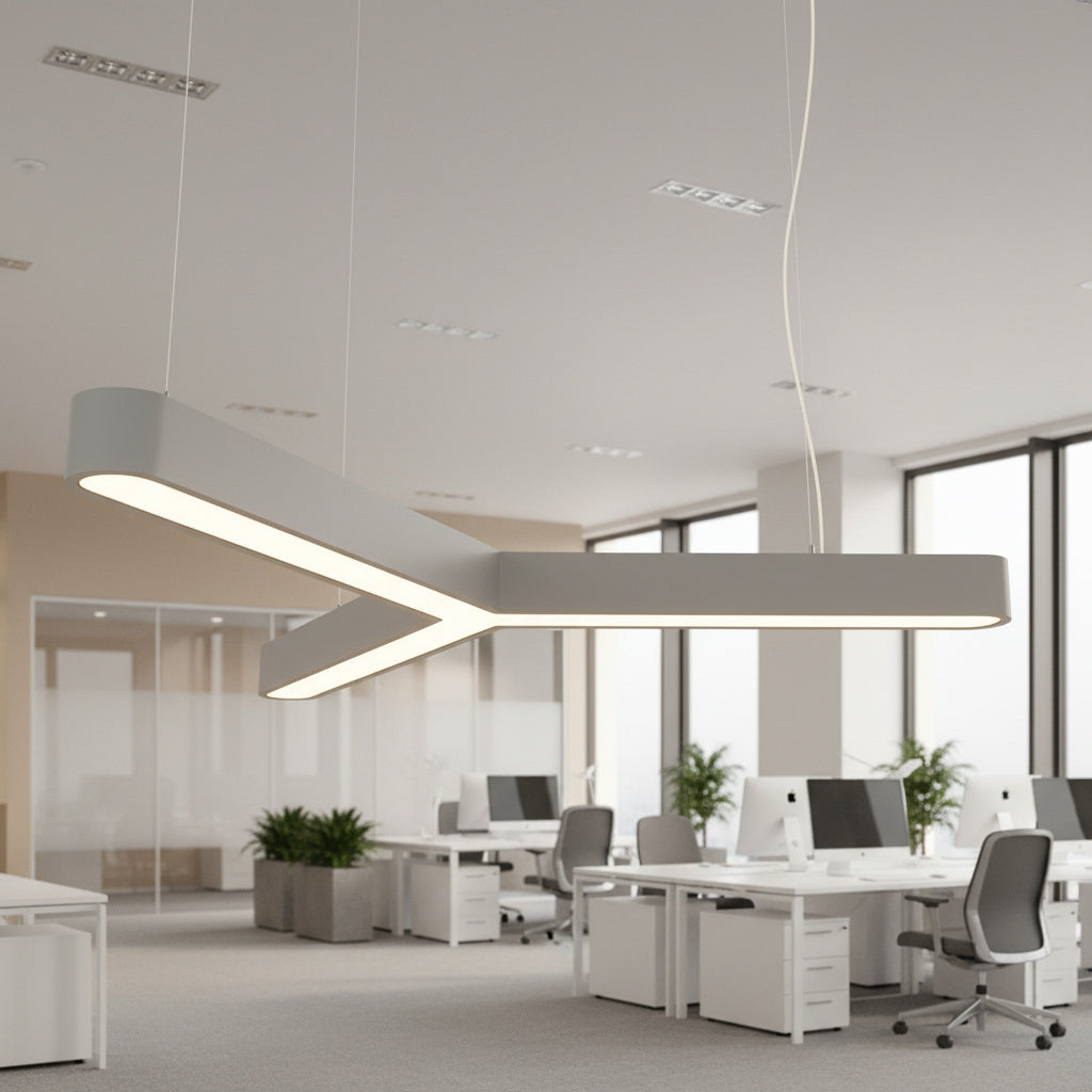 Осветително тяло LED TriCore Slim матов сив 100W CCT