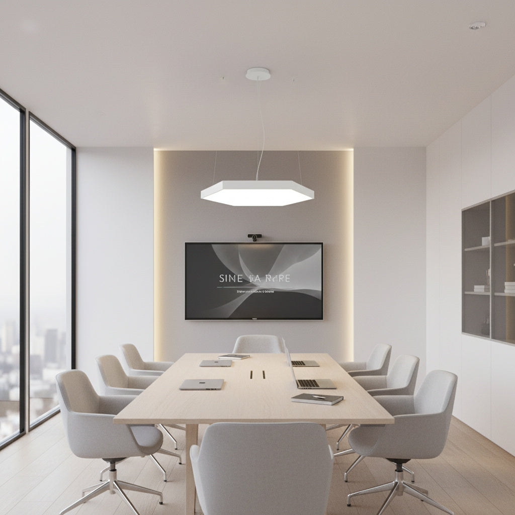 LED осветително тяло HexaGlow бял мат 210W CCT