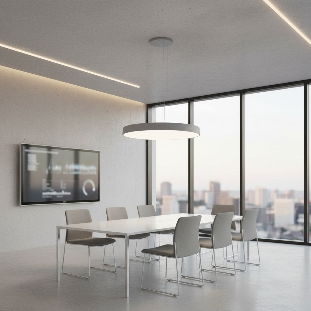 LED осветително тяло NeoCircle Circle бял мат 105W CCT