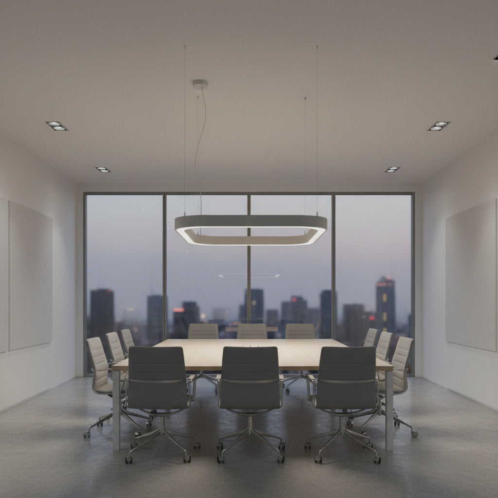 LED осветително тяло QuadraLine сиво 139W CCT