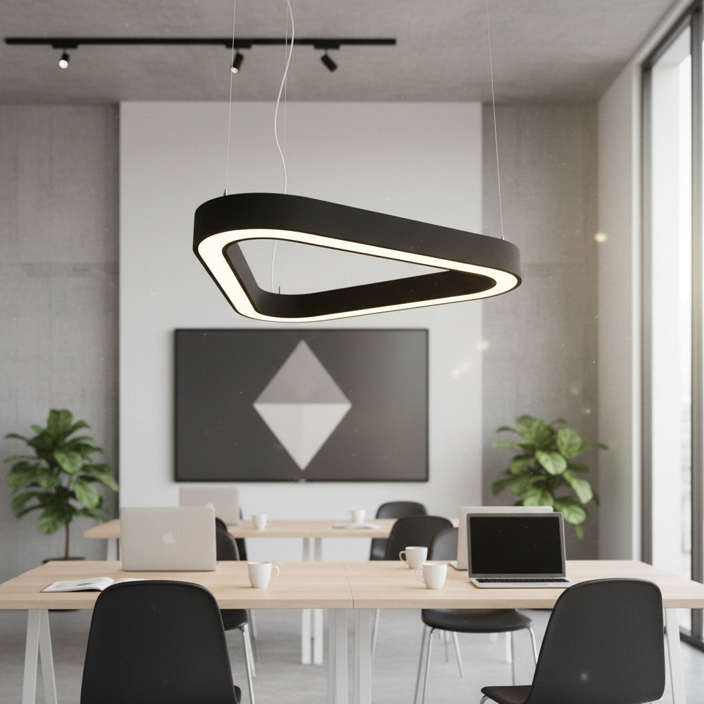 LED осветително тяло Office TriLine Black 126W CCT