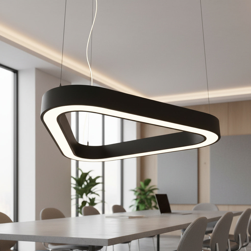 LED осветително тяло Office TriLine Black 126W CCT