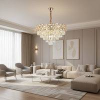 Полилей кристал MALLI Gold ⌀60CM