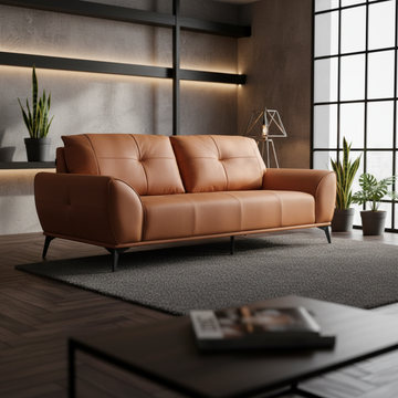 Модерен диван Levanto Prime 220x92CM КАФЯВ