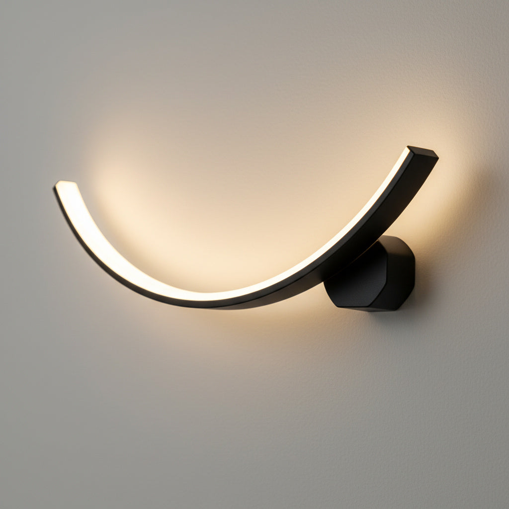 LED аплик Curved Line 36W 60CM черен
