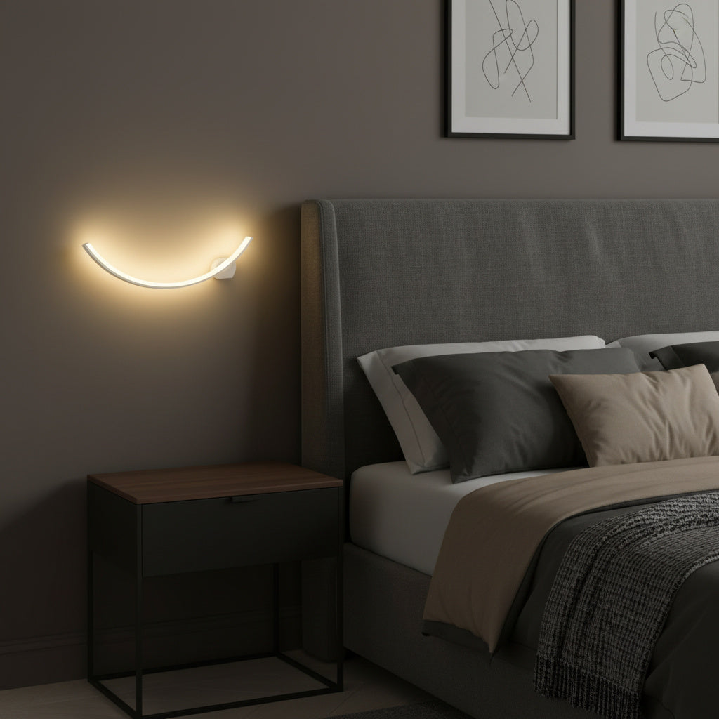 LED аплик Curved Line 36W 60CM бял