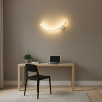 LED аплик Curved Line 36W 60CM бял