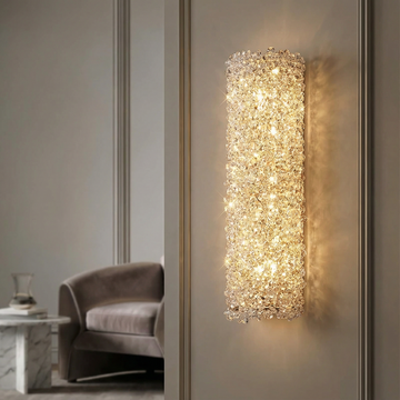 LED аплик RAFO Silver Cristal