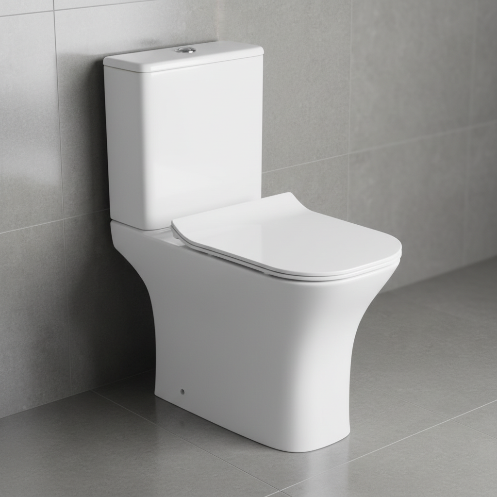 Класическа тоалетна Nova White 65 x 35 x 79 CM