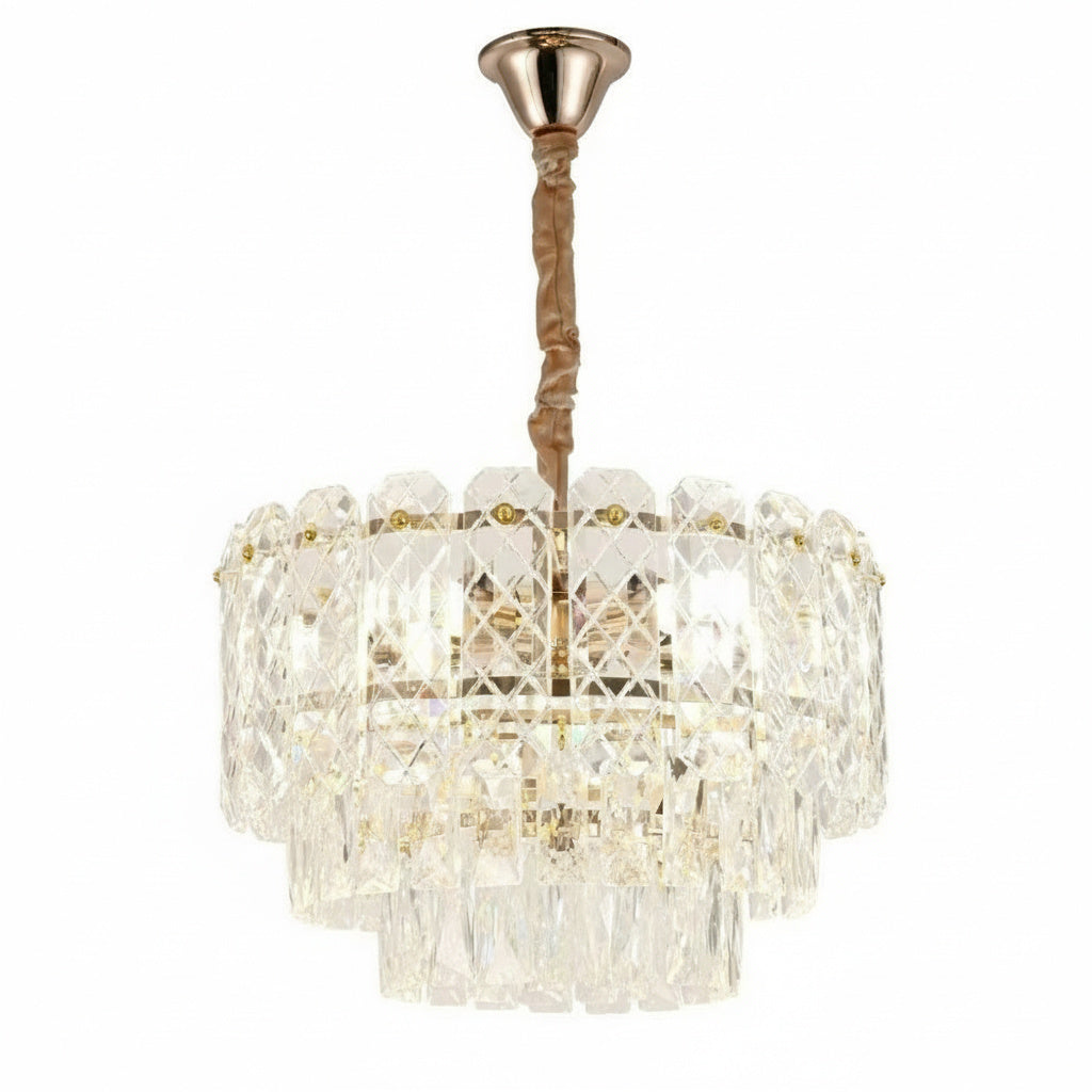 Кристален полилей ELARA Gold ⌀40CM