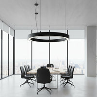 LED осветително тяло NeoRing Black 144W CCT