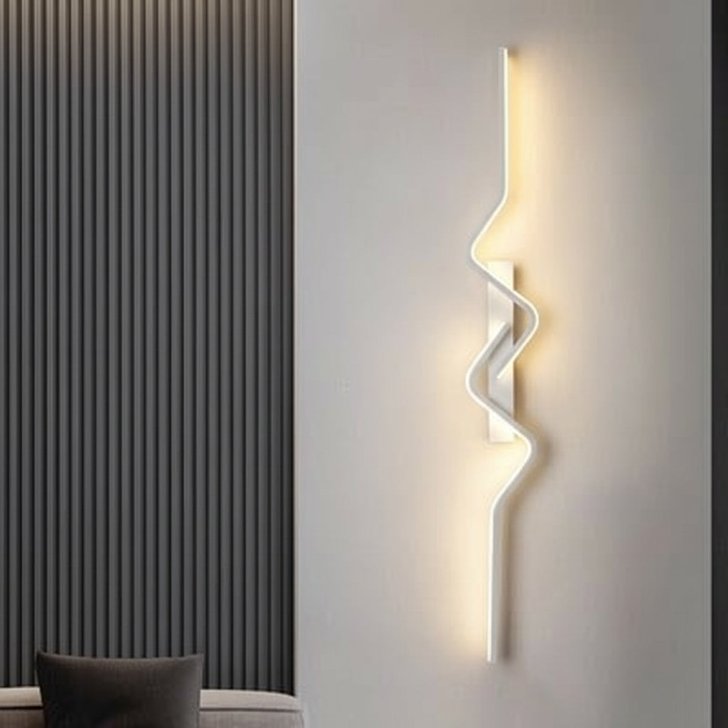 LED аплик за стена BEZY Бял 80 cm