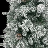 Изкуствена коледна елха 2D + 3D WHITE DREAM Заснежени Клони