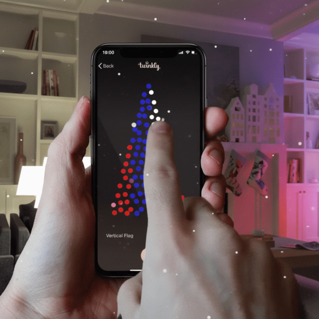 Изкуствен 3D Коледен смърч SMART TWINKLY WINDSOR PINE с инсталация