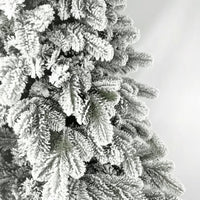 Изкуствена коледна елха 2D + 3D ATLAS SNOW Заснежени клонки