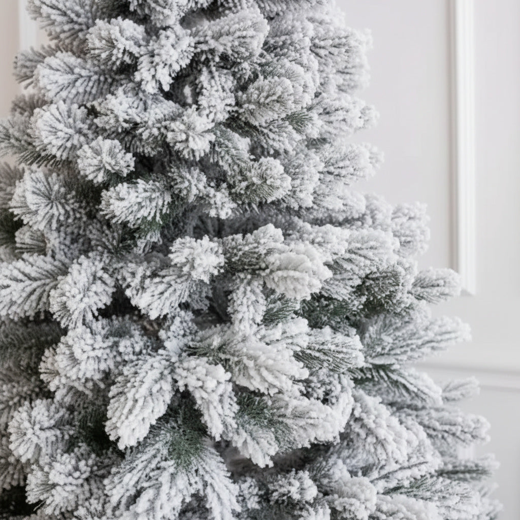 Изкуствена 3D коледна елха ROYAL PINE SNOW