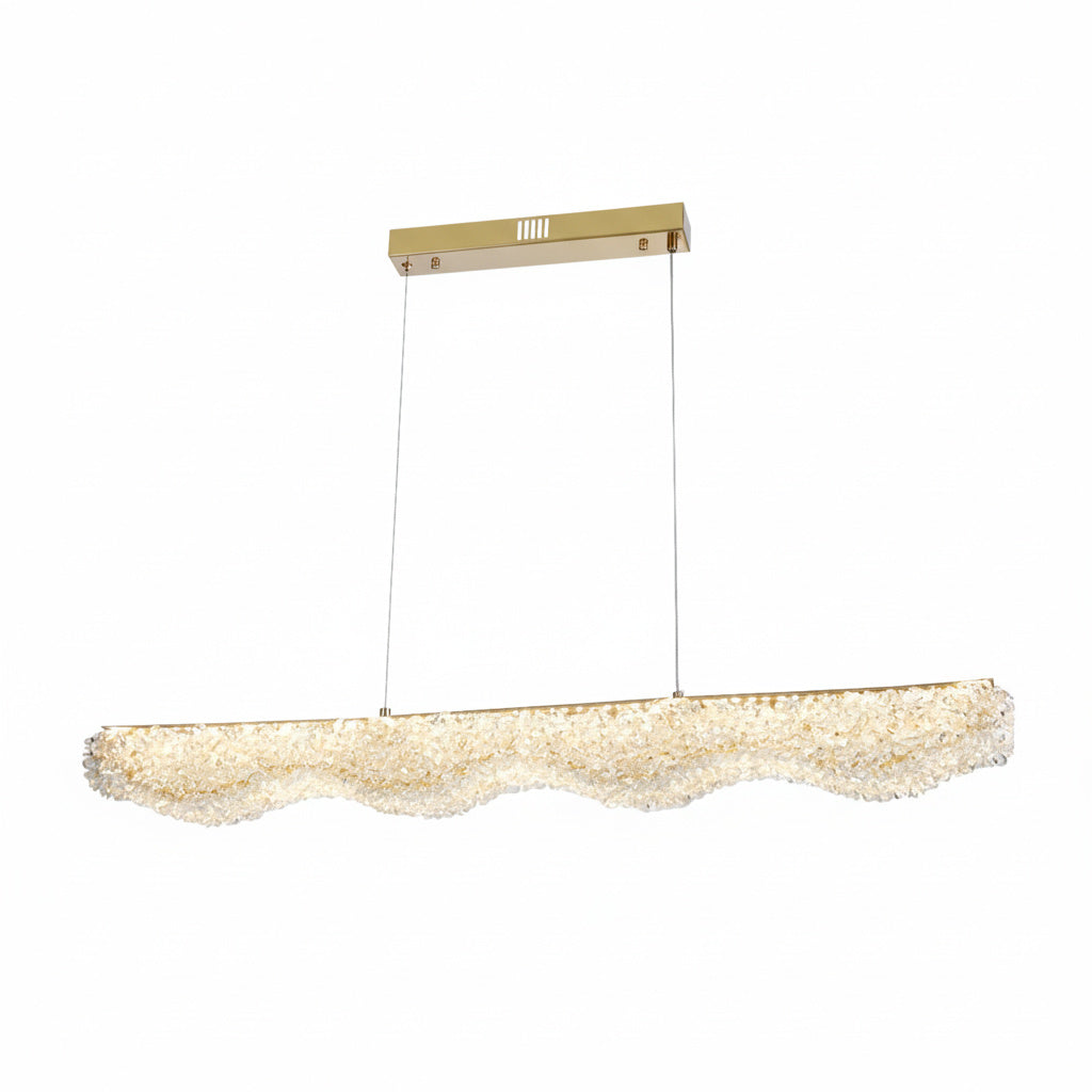LED Висящо осветително тяло Sponge Line Gold Cristal – Еквивалент 400W