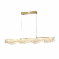LED Висящо осветително тяло Sponge Line Gold Cristal – Еквивалент 400W
