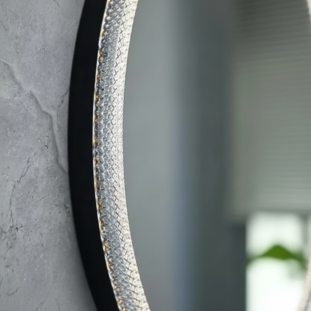 LED огледало LIMENA 80CM Функция против замъгляване, часовник, touch, сензор за движение, 3 вида светлина