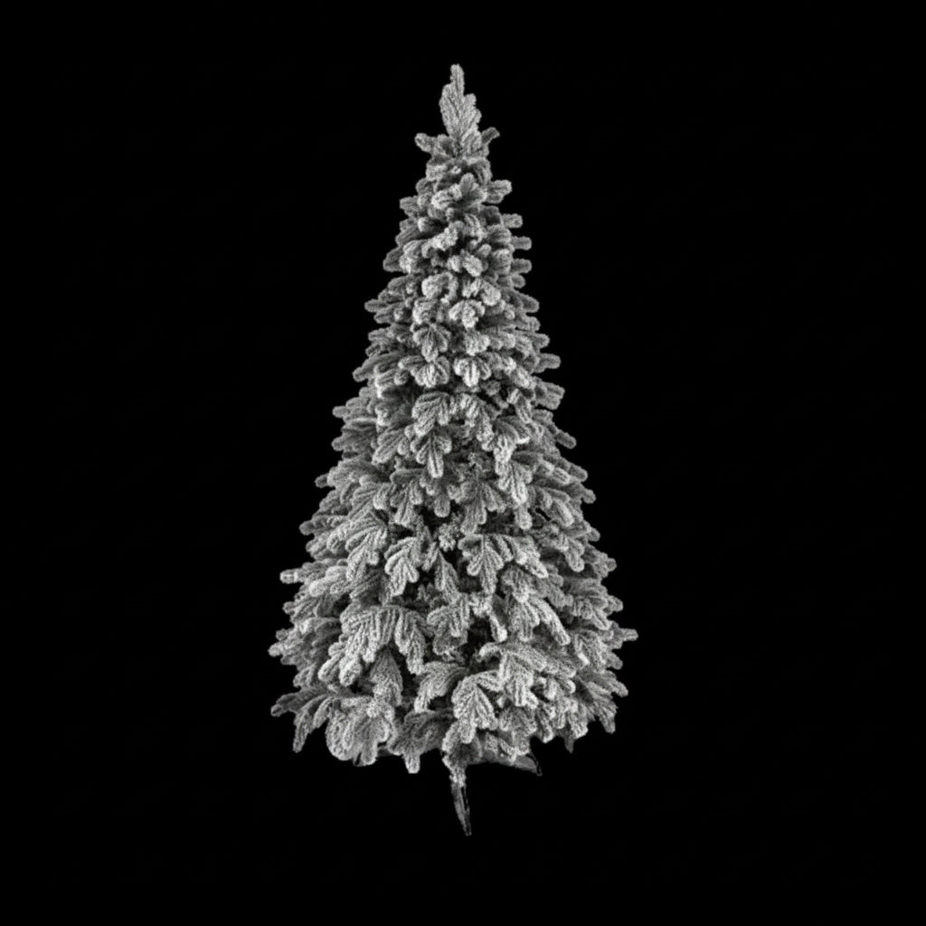 Изкуствена коледна елха 2D + 3D ATLAS SNOW Заснежени клонки